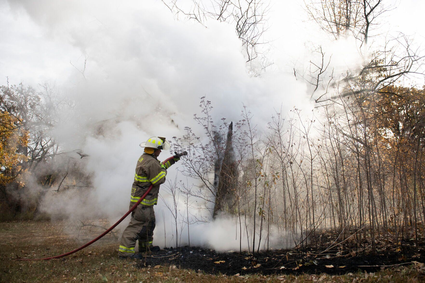 Grass fire, 10.24